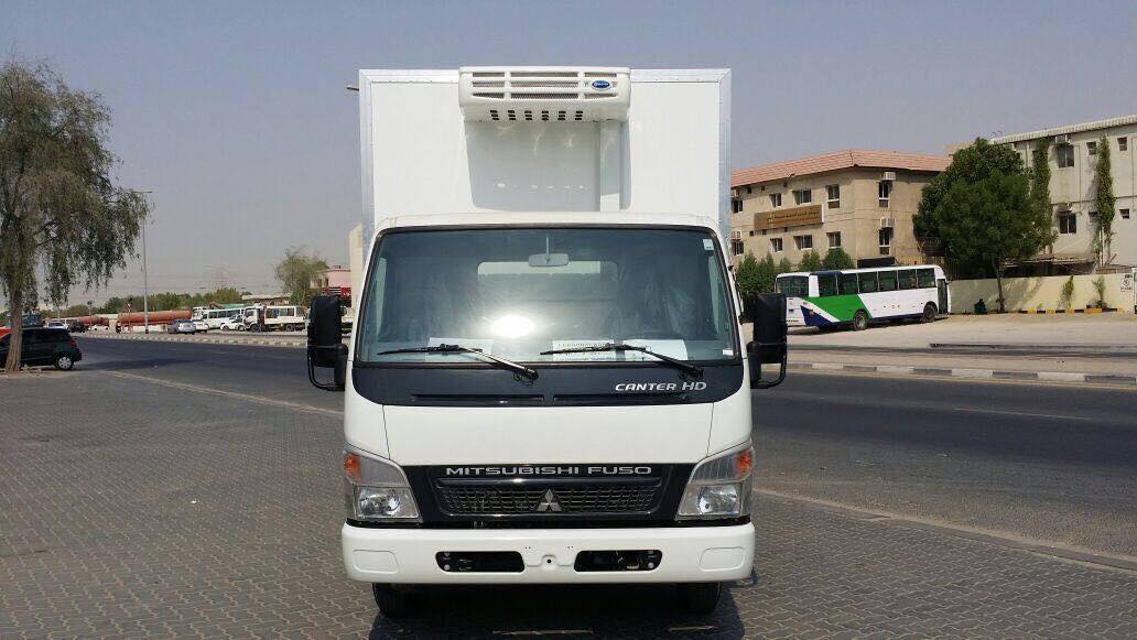 Refrigerator Transport reefer truck fleet in Dubai